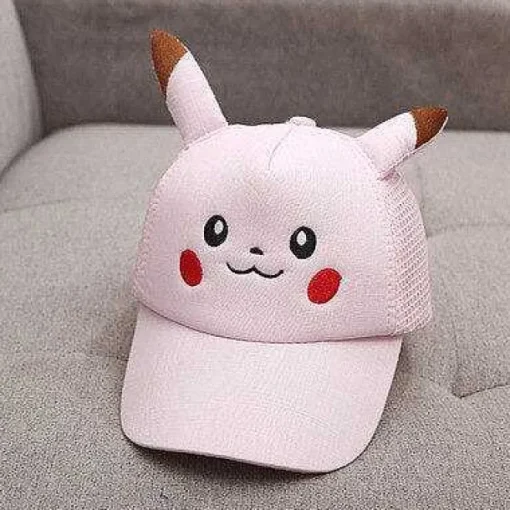 Pkm.store Pokemon Mützen & Caps-Pokemon Pikachu Kinder Mützen Baseball Cap (4-8 Jahre)