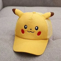 Pkm.store Pokemon Mützen & Caps-Pokemon Pikachu Kinder Mützen Baseball Cap (4-8 Jahre)