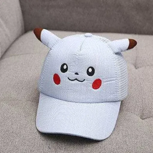 Pkm.store Pokemon Mützen & Caps-Pokemon Pikachu Kinder Mützen Baseball Cap (4-8 Jahre)
