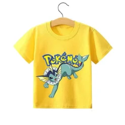 Pkm.store Sommer-Pokemon Pikachu Kinder Sommer T-Shirts In Vielen Motiven Und Grosen
