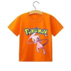 Pkm.store Sommer-Pokemon Pikachu Kinder Sommer T-Shirts In Vielen Motiven Und Grosen