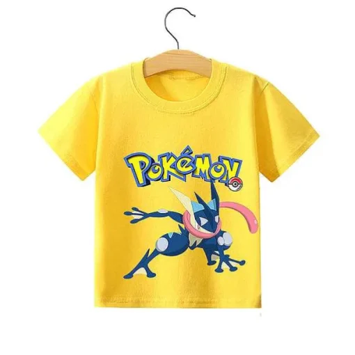 Pkm.store Sommer-Pokemon Pikachu Kinder Sommer T-Shirts In Vielen Motiven Und Grosen