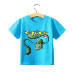 Pkm.store Sommer-Pokemon Pikachu Kinder Sommer T-Shirts In Vielen Motiven Und Grosen