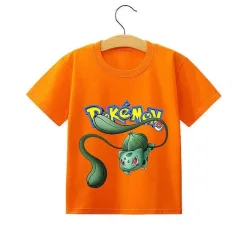 Pkm.store Sommer-Pokemon Pikachu Kinder Sommer T-Shirts In Vielen Motiven Und Grosen