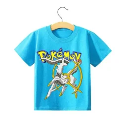Pkm.store Sommer-Pokemon Pikachu Kinder Sommer T-Shirts In Vielen Motiven Und Grosen
