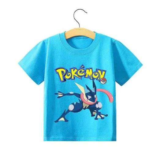 Pkm.store Sommer-Pokemon Pikachu Kinder Sommer T-Shirts In Vielen Motiven Und Grosen