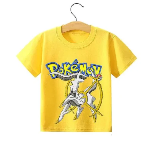Pkm.store Sommer-Pokemon Pikachu Kinder Sommer T-Shirts In Vielen Motiven Und Grosen