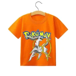 Pkm.store Sommer-Pokemon Pikachu Kinder Sommer T-Shirts In Vielen Motiven Und Grosen