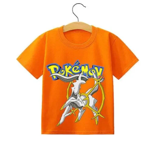 Pkm.store Sommer-Pokemon Pikachu Kinder Sommer T-Shirts In Vielen Motiven Und Grosen