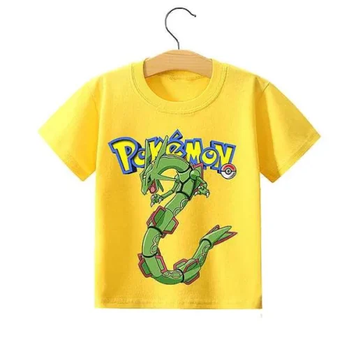 Pkm.store Sommer-Pokemon Pikachu Kinder Sommer T-Shirts In Vielen Motiven Und Grosen
