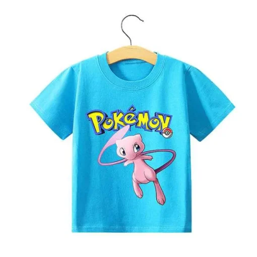 Pkm.store Sommer-Pokemon Pikachu Kinder Sommer T-Shirts In Vielen Motiven Und Grosen