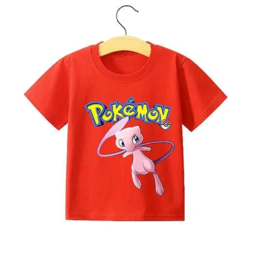 Pkm.store Sommer-Pokemon Pikachu Kinder Sommer T-Shirts In Vielen Motiven Und Grosen