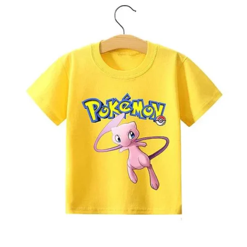 Pkm.store Sommer-Pokemon Pikachu Kinder Sommer T-Shirts In Vielen Motiven Und Grosen
