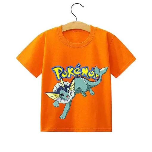Pkm.store Sommer-Pokemon Pikachu Kinder Sommer T-Shirts In Vielen Motiven Und Grosen