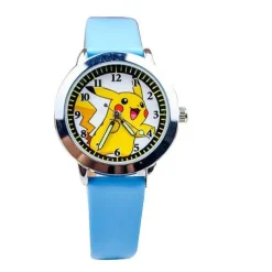Pkm.store Uhren Und Wecker-Pokemon Pikachu Kinder Uhr In Verschiedenen Farben
