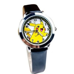 Pkm.store Uhren Und Wecker-Pokemon Pikachu Kinder Uhr In Verschiedenen Farben