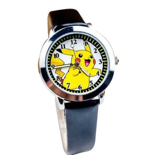 Pkm.store Uhren Und Wecker-Pokemon Pikachu Kinder Uhr In Verschiedenen Farben
