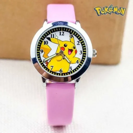 Pkm.store Uhren Und Wecker-Pokemon Pikachu Kinder Uhr In Verschiedenen Farben