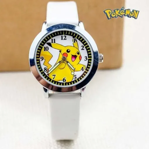Pkm.store Uhren Und Wecker-Pokemon Pikachu Kinder Uhr In Verschiedenen Farben