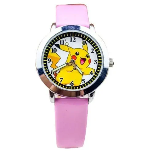 Pkm.store Uhren Und Wecker-Pokemon Pikachu Kinder Uhr In Verschiedenen Farben
