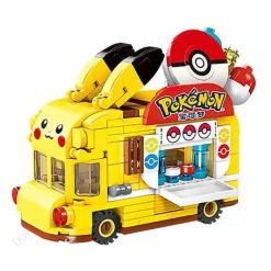 Pkm.store Pokemon Spielzeug-Pokemon Pikachu Mini Autos In 2 Versionen Zum Selbstbauen
