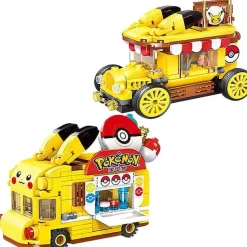 Pkm.store Pokemon Spielzeug-Pokemon Pikachu Mini Autos In 2 Versionen Zum Selbstbauen