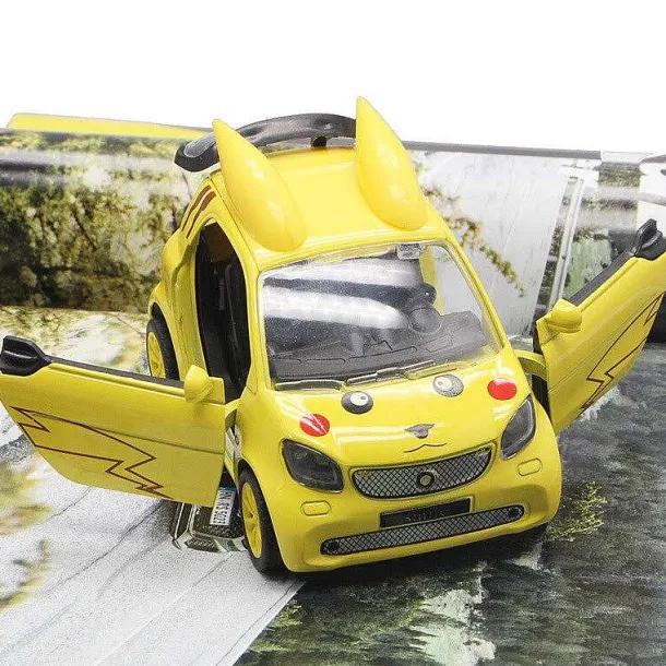 Pkm.store Pokemon Spielzeug-Pokemon Pikachu Modellauto Spielauto