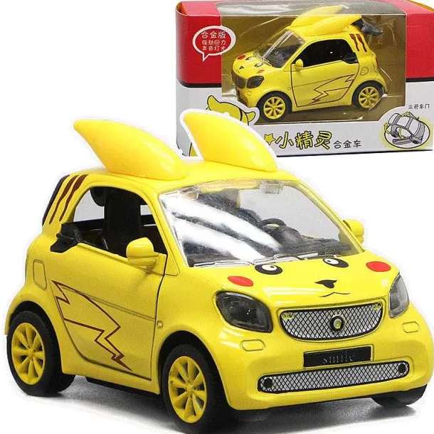 Pkm.store Pokemon Spielzeug-Pokemon Pikachu Modellauto Spielauto