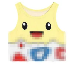Pkm.store Sommer-Pokemon Pikachu, Pummeluff, Bisasam U. A. Top, Tops, Shirt