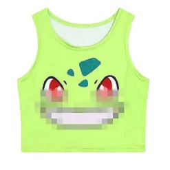 Pkm.store Sommer-Pokemon Pikachu, Pummeluff, Bisasam U. A. Top, Tops, Shirt