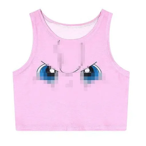 Pkm.store Sommer-Pokemon Pikachu, Pummeluff, Bisasam U. A. Top, Tops, Shirt