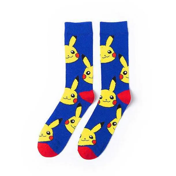 Pkm.store Sommer-Pokemon Pikachu Socken In Verschiedenen Looks