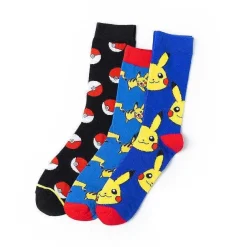 Pkm.store Sommer-Pokemon Pikachu Socken In Verschiedenen Looks