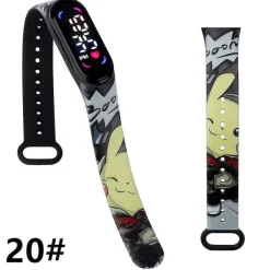 Pkm.store Sonstiges Merchandise-Pokemon Pikachu U. A. Digital Armbanduhr Fur Kinder