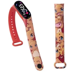 Pkm.store Sonstiges Merchandise-Pokemon Pikachu U. A. Digital Armbanduhr Fur Kinder