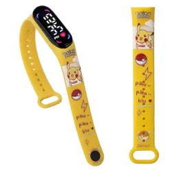 Pkm.store Sonstiges Merchandise-Pokemon Pikachu U. A. Digital Armbanduhr Fur Kinder