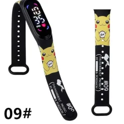 Pkm.store Sonstiges Merchandise-Pokemon Pikachu U. A. Digital Armbanduhr Fur Kinder