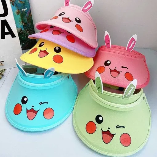 Pkm.store Pokemon Mützen & Caps-Pokemon Pikachu Visor Cap Fur Kinder