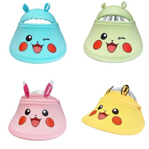 Pkm.store Pokemon Mützen & Caps-Pokemon Pikachu Visor Cap Fur Kinder