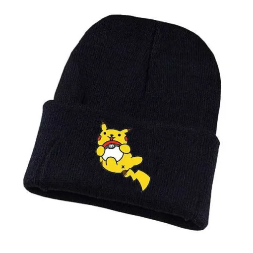 Pkm.store Herbst & Winter-Pokemon Pikachu Winter Mützen (Viele Motive)