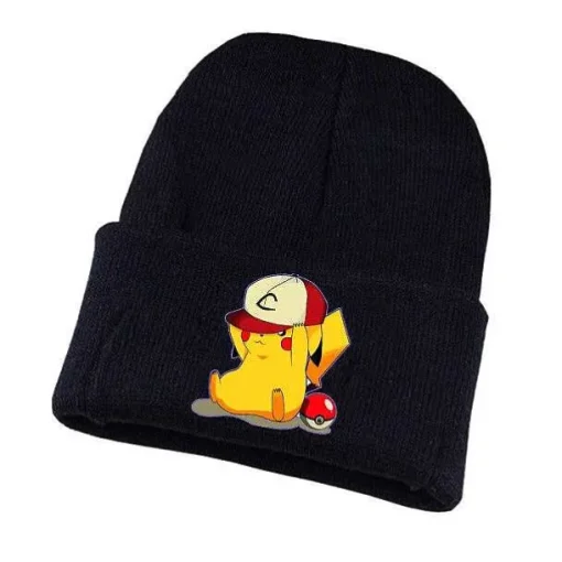 Pkm.store Herbst & Winter-Pokemon Pikachu Winter Mützen (Viele Motive)