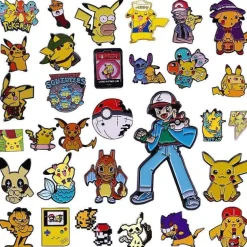 Pkm.store Sonstiges Merchandise-Pokemon Pins - Anstecker (9 Motive)