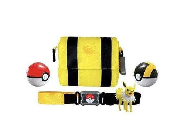 Pkm.store Pokemon Spielzeug-Pokemon Poke Ball Gurtel Mit 2X Pokeball Und 1X Figur