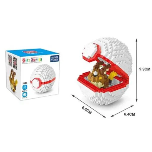 Pkm.store Pokemon Figuren-Pokemon Pokeball / Pokebälle Baustein Set