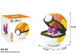 Pkm.store Pokemon Figuren-Pokemon Pokeball / Pokebälle Baustein Set