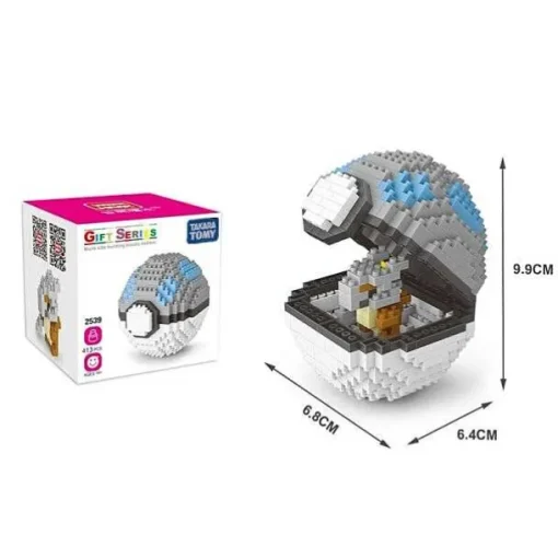 Pkm.store Pokemon Figuren-Pokemon Pokeball / Pokebälle Baustein Set