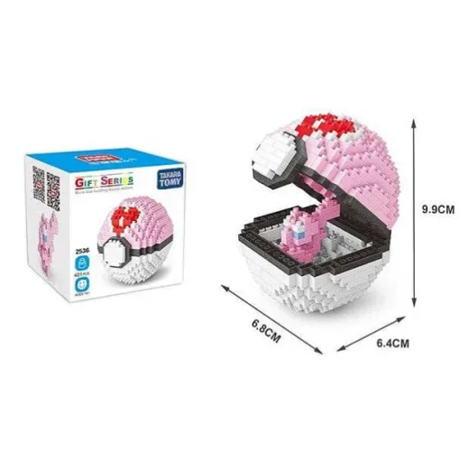 Pkm.store Pokemon Figuren-Pokemon Pokeball / Pokebälle Baustein Set