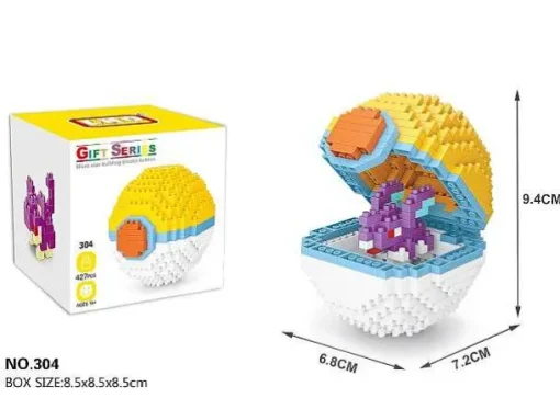 Pkm.store Sonstiges Merchandise-Pokemon Pokeball / Pokebälle Baustein Set