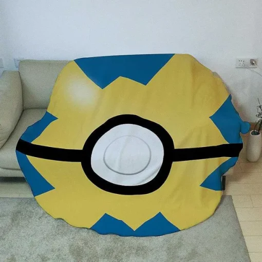 Pkm.store Sonstiges Merchandise-Pokemon Pokeball Flanell-Decke, 150 Cm
