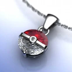 Pkm.store Sommer-Pokemon Pokeball Halskette Mit Anhanger